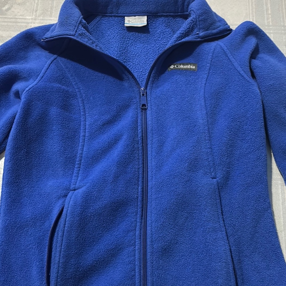 Columbia Royal Blue Fleece Jacket